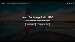 Bootstrap Background Image  Tutorial on the latest Bootstrap 5 [upl. by Jutta]