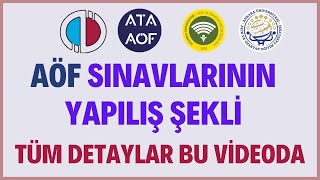 Açıköğretim Fakültesi Sınavları Nasıl Yapılıyor Aöf Sınavları Hakkındaki Tüm Detaylar [upl. by Dodd]