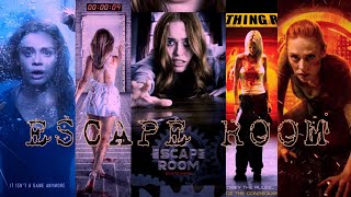 TOP 10 DEADLY ESCAPE ROOM MOVIES  PUZZLE and MAZE movies [upl. by Barnabas]