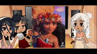 ×moanas past parents  grandmother react to moana× [upl. by Eniamzaj]