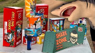 DO SHARKS LIKE FIREWORKS SHARKZONE FIREWORK ASST 78 [upl. by Hanimay]