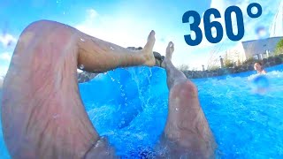 Best Waterslide 360° Whitewater Rapids 360 VR Rafting [upl. by Mera146]