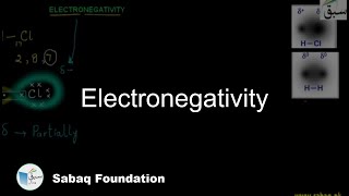 Electronegativity Chemistry Lecture  Sabaqpk [upl. by Anaizit]