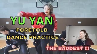 Reaction to THE9 喻言 YuYan《薔薇之巔》舞蹈版  quotForetoldquot Dance Practice and Teletubbies Version [upl. by Iverson]