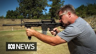 How does a bump stock work  ABC News [upl. by Halley]