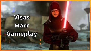 Visas Marr Gameplay Star Wars Battlefront 2 [upl. by Aidile]