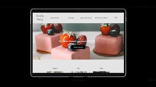 User Flow Berolina Bakery  Website UX Redesign [upl. by Lalad]