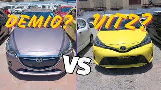 Mazda Demio or Toyota Vitz A guide on which one to buy [upl. by Notyap]