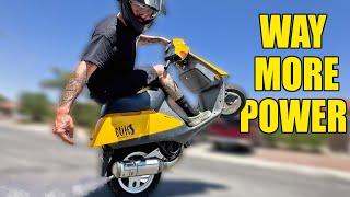 BEST way to make a 50cc SCOOTER FASTER [upl. by Eisseb]