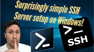 How to setup an SSH Server on Windows in 3 easy steps [upl. by Malva]