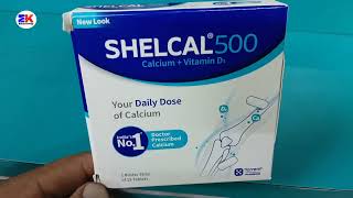 Shelchal 500mg tablet  Calcium amp Vitamin D3 Tablet  Shelcal500mg Tablet review in Hindi [upl. by Eimyaj82]