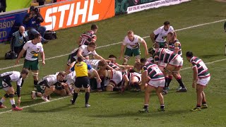 Last time Tigers played Saints JP Doyle got in the way of Ellis Genge [upl. by Esertak]