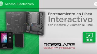 Integración de Control de Acceso Rosslare  Curso Express SYSCOM [upl. by Idnas155]