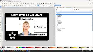 How to make your own interstellar alliance ID card using Inkscape [upl. by Murielle]