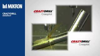 MIKRON TOOL  CrazyDrill  Crosspilot [upl. by Poulter569]