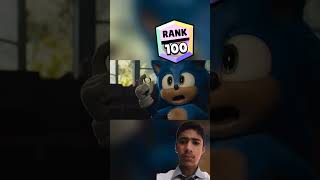 Bravo stars sones rank up sonicthehedgehog edit sonicmovie tails sonic brawlstars [upl. by Pantheas947]