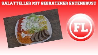 Salatteller mit gebratener Entenbrust [upl. by Meeharb]