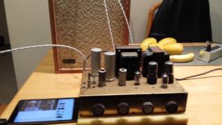 Pilotone 6v6 pp Amp with KLH six speaker [upl. by Hiram698]