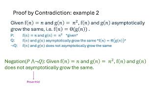 Proof by contradiction and counterexample walk through video part 2 [upl. by Folberth]