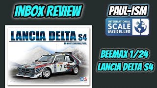 Beemax 124 Lancia Delta S4 InBox Review [upl. by Peppel722]