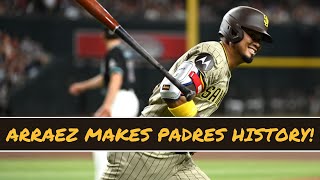 Luis Arraez immediately shows impact in Padres lineup [upl. by Hoopen115]