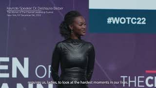 Deshauna Barber gives touching speech at The Women Of The Channel 2022 Conference [upl. by Larena]