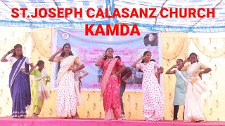 khan se Aa lay Aandhi re tuphan Christian songs Girls Dance St Joseph Calasanz Charch Kamda [upl. by Waine336]