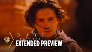 Dune Part Two  Extended Preview  Warner Bros Entertainment [upl. by Alicsirp]