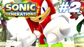 Sonic Generations Playthrough  Part 2 [upl. by Airdnaxila]