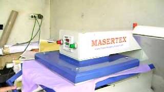 SUBLIMADORA Y ESTAMPADORA AUTOMATICA MASERTEX [upl. by Ariad]