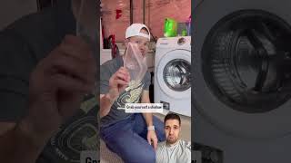 Easy DIY Washer Filter Cleaning diyhomemaintenance homemaintenance [upl. by Ardnola]