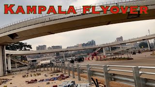 THE PROGRESS OF KAMPALA FLYOVER PROJECT 80 OF THE WORK IS DONE [upl. by Pellet399]