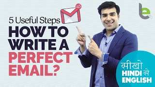 5 Steps  How To Write A Perfect Email Tips For Effective Communication amp Email Writing Skills [upl. by Trinetta]