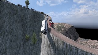 Most dangerous road in the world eps50  Euro Truck Simulator 2 HD2K [upl. by Adanar]