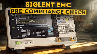 Conducted Emission EMC Precompliance Test Setup Scan amp Results [upl. by Letti]