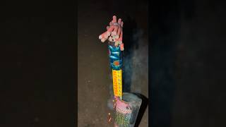 Parachute rocket pe lagaya maal firecrackers fireworks diwali fyp funny viralvideo 🫣😱😶‍🌫️ [upl. by Filemon462]