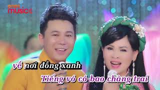 Karaoke Ngựa ô Thương Nhớ  Cẩm Hằng amp Khang Lê [upl. by Notsirt181]