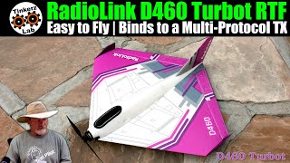 Easy to Fly Binds to a MultiProtocol TX Radiolink D460 Turbot Brushless Sub250g Gyro Plane RTF [upl. by Ecneralc]