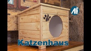 ✅ Katzenhaus selber bauen Teil 1 [upl. by Errised]