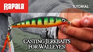 Rapala XRap® for Walleye HOW TO FISH [upl. by Tedman818]