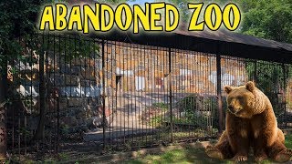 ABANDONED ZOO in BOSTON  Bear Cages Hidden in the Woods [upl. by Millicent]