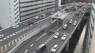 【LIVE】首都高 都心環状線 呉服橋JCT付近 ライブカメラTokyo highway Live Camera 20240527 1800～ [upl. by Ajiam]