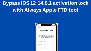 iCloud bypass iOS 121481 with Passra1n tool [upl. by Aikenahs865]