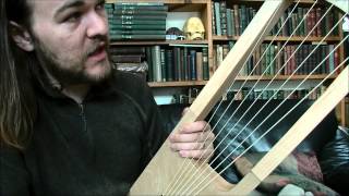 AngloSaxon Lyre Tuning [upl. by Jemimah]