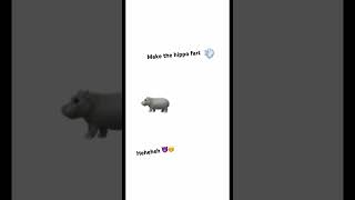 Make the hippo fart 💨 by double tapping subscribe fypシ like [upl. by Fosque]