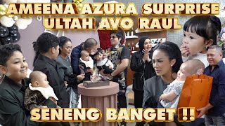 MIMI AVO RAUL TERHARU AMEENA AZURA SURPRISE ULTAH AVO RAUL [upl. by Ayaladnot]