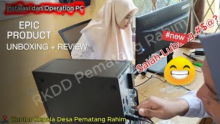 Acer Veriton X  Unboxing amp Review paket dari Kemendesa The World Bank smartvillage unboxing [upl. by Dinerman689]