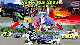 Valley Run 2023💥 Sport Cars Drag Race🤯  Raymond Car me Baithne Mila😍 Wht A Drifting 😱 [upl. by Enwad]