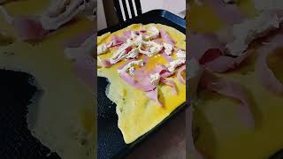 omelet suscribete receta cocinando huevo habanero viral [upl. by Sirovaj]