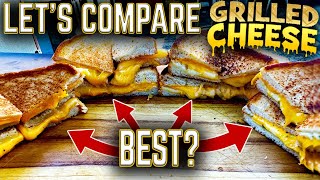 WHICH CHEESES ARE BEST FOR GRILLED CHEESE ON THE GRIDDLE LETS FIND OUT [upl. by Ytsirhk]